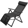 sedie per tavolo da giardino antracite relax resistente alluminio