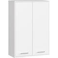 mobili a muro bianco per letto