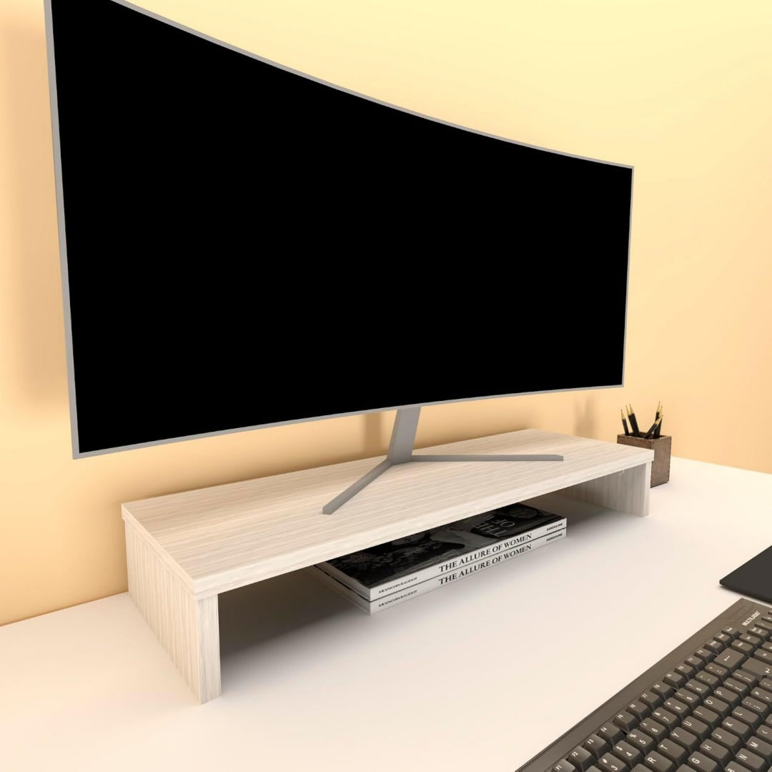 supporti per monitor legno ufficio