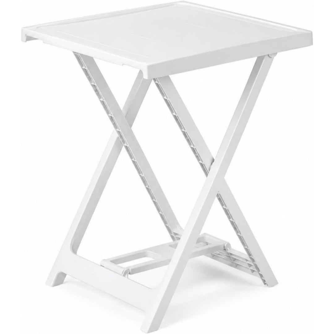 tavoli da picnic bianco resistente pieghevole 2