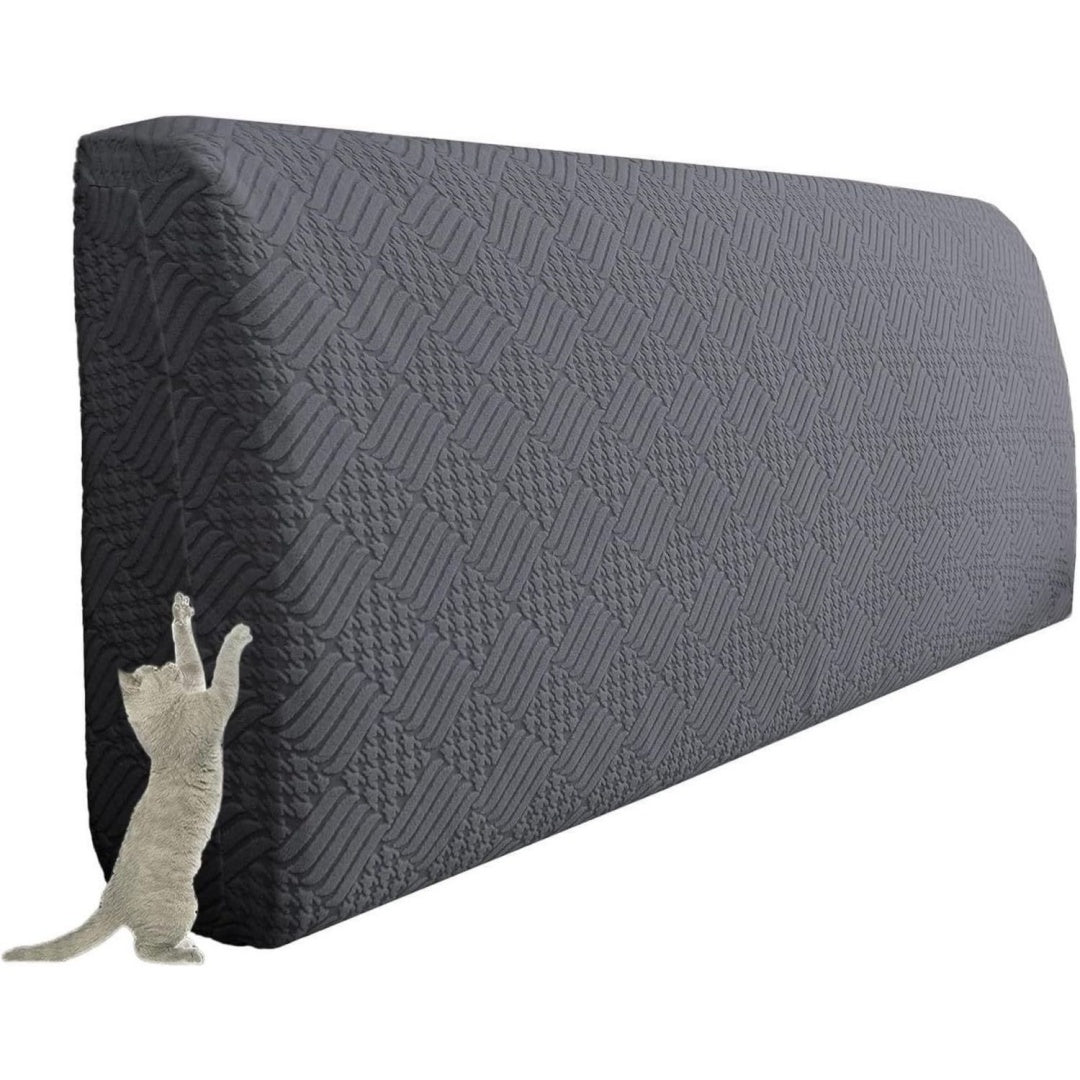 set fodere grigio per letto