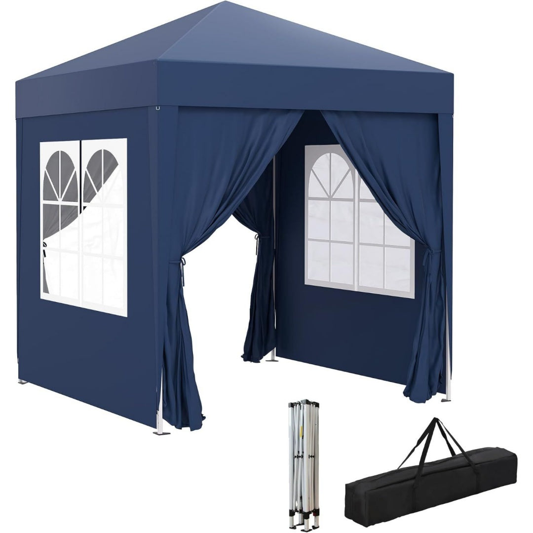 resistente gazebo blu