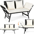 divanetti beige resistente con cuscini