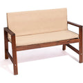 cuscini per panche beige imbottito resistente
