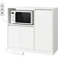 credenze e buffet bianco con ripiani resistente