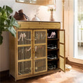 per ingresso scaffali portascarpe legno