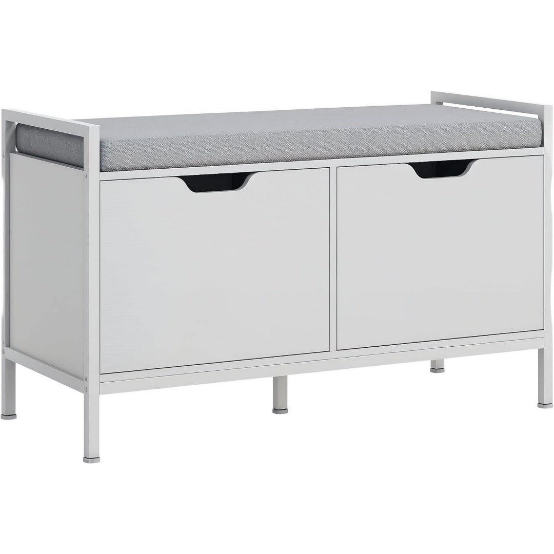 panche contenitore bianco per ingresso letto 1