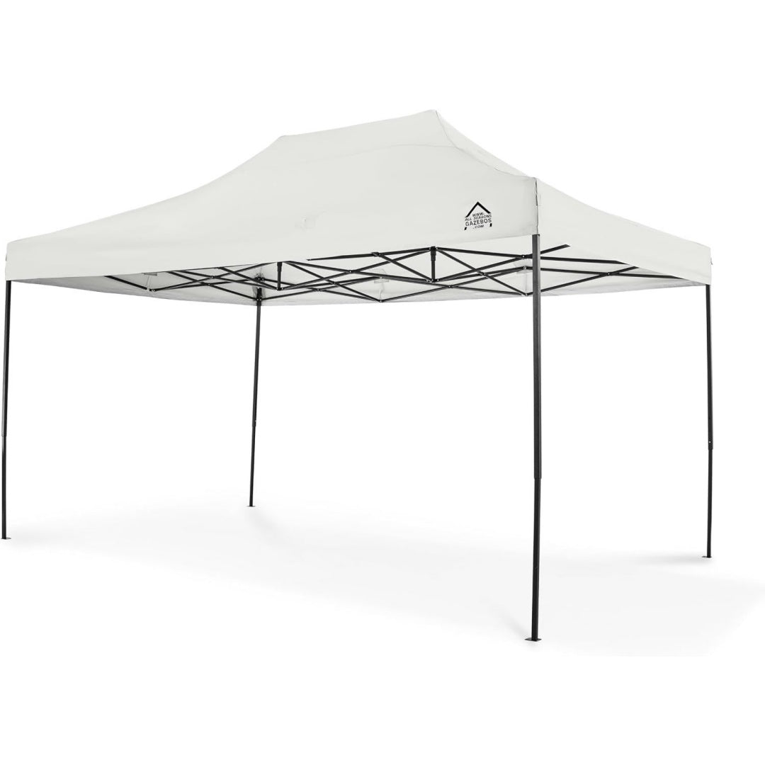 gazebo bianco da picnic con ruote